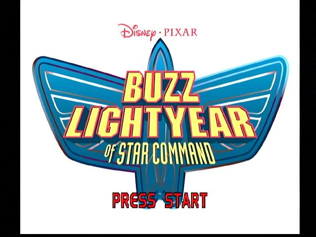 Disney•Pixar Buzz Lightyear of Star Command (Dreamcast) screenshot: Title Screen
