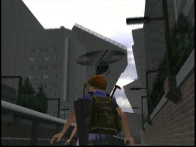 Disaster Report (PlayStation 2) screenshot: Uh-oh...