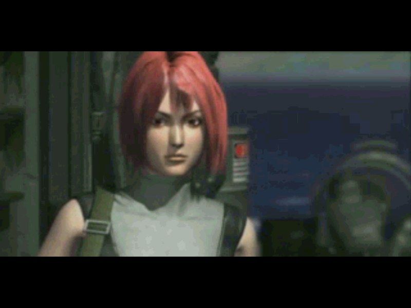 Dino Crisis 2 (Windows) screenshot: Regina, female protagonist of the game.
