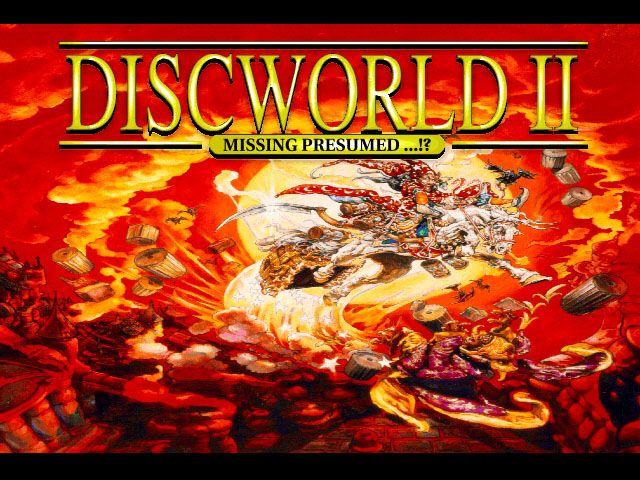 Discworld II: Mortality Bytes! (Windows) screenshot: Title