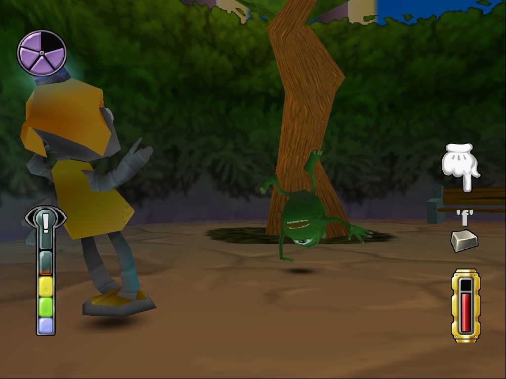 Disney•Pixar's Monsters, Inc.: Scare Island (Windows) screenshot: My favourite Monsters Inc character beats it again