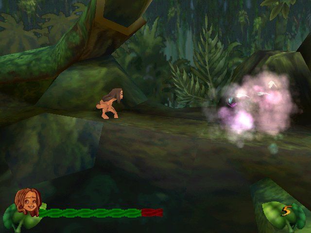 Screenshot of Disney's Tarzan (Windows, 1999) - MobyGames