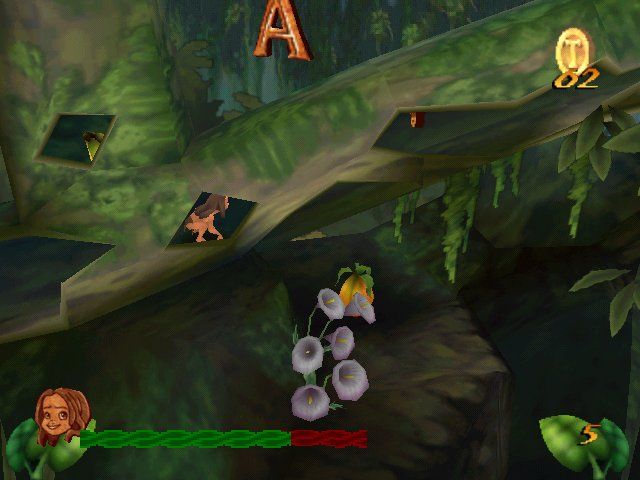Disney's Tarzan (Windows) screenshot: There Are Many Tunnels Like These