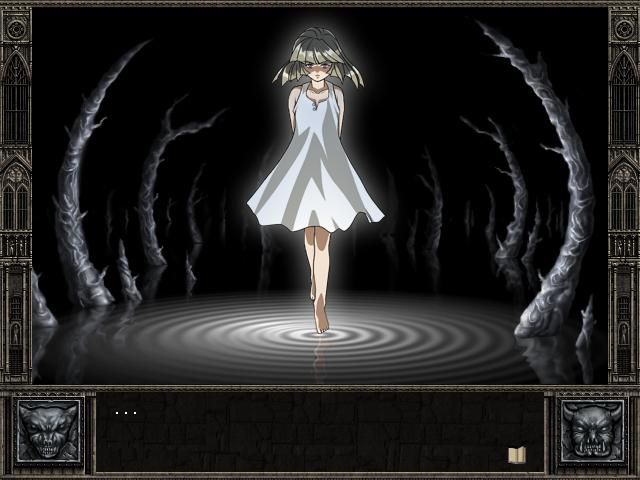 Divi-Dead (Windows) screenshot: Ranmaru's hallucinations