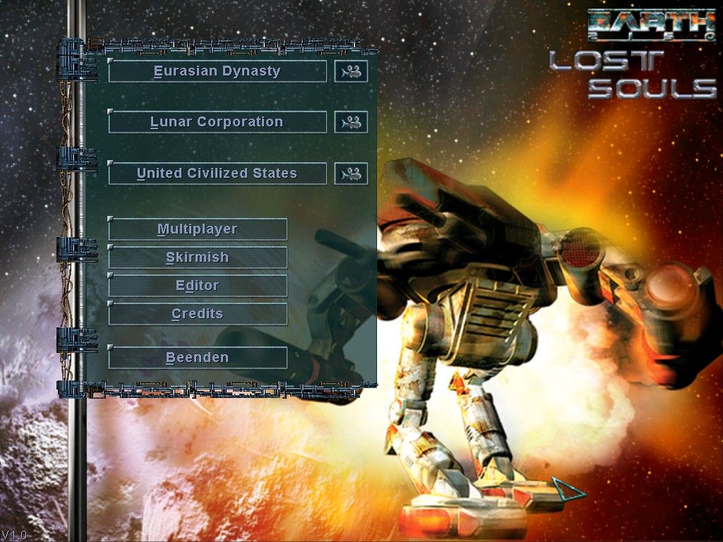 Screenshot of Earth 2150: Lost Souls (Windows, 2001) - MobyGames