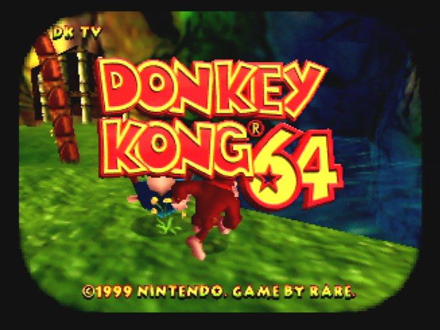 Donkey Kong 64 (Nintendo 64) screenshot: Title Screen