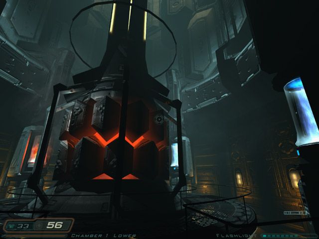 Doom³ (Windows) screenshot: The UAC sure like their big machines