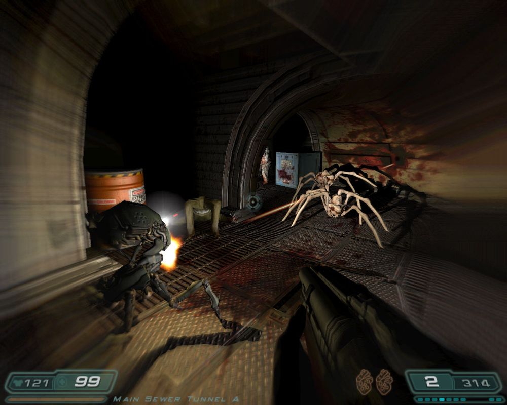 Doom³: Resurrection of Evil (Windows) screenshot: Trites.