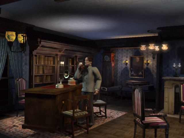 Dracula: The Last Sanctuary (Windows) screenshot: Seward's office