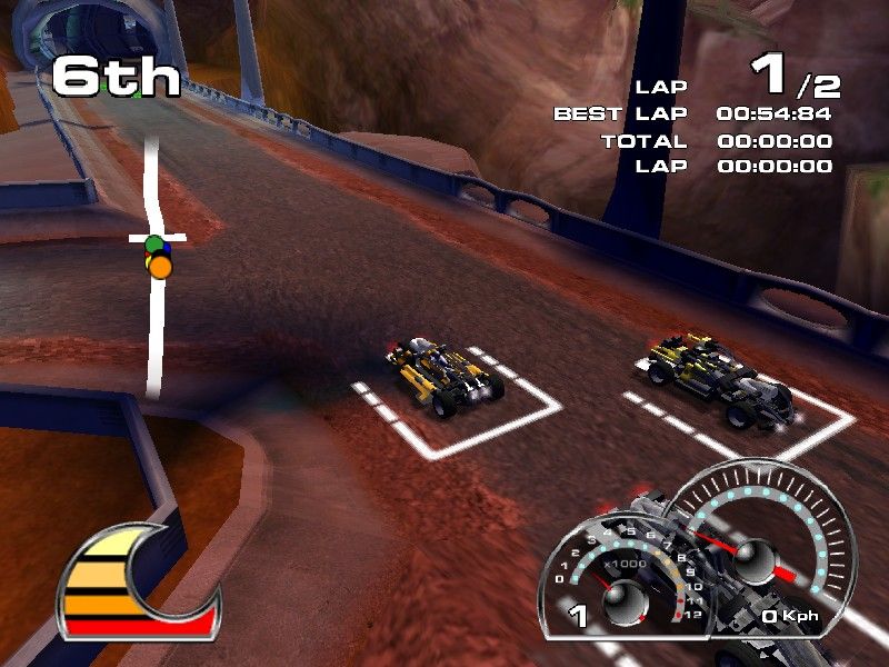 Drome Racers (Windows) screenshot: Grid