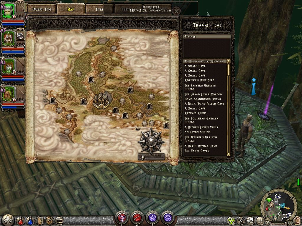 Dungeon siege карта