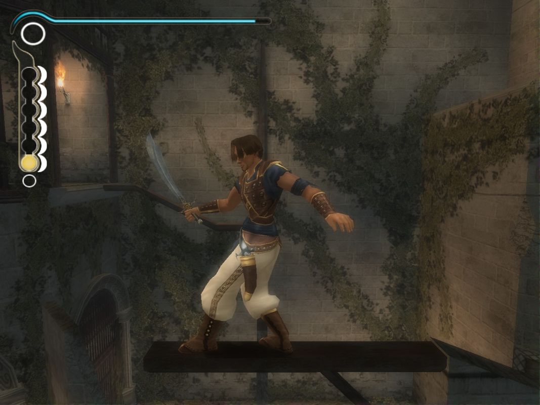 Prince of Persia: The Sands of Time (Windows) screenshot: Watch your step.