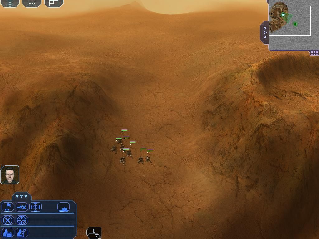 Earth 2160 (Windows) screenshot: ED's first mission