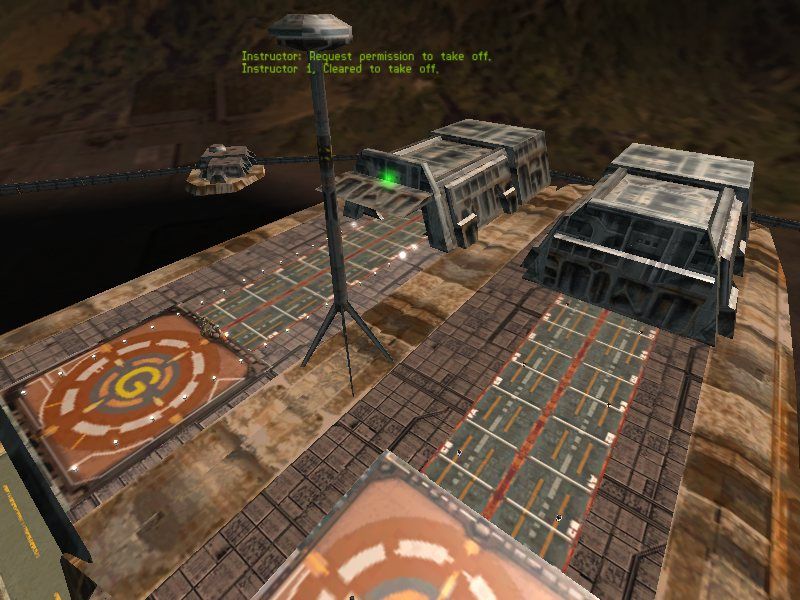 Echelon: Wind Warriors (Windows) screenshot: Landing zone