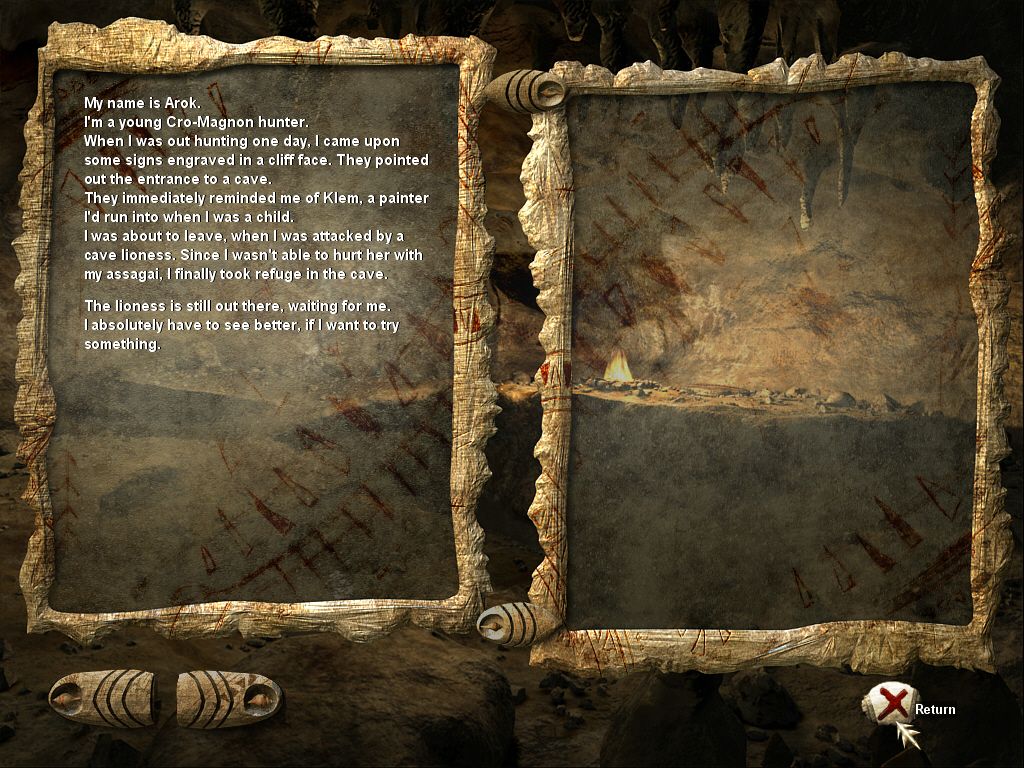 Echo: Secrets of the Lost Cavern (Windows) screenshot: The story so far...