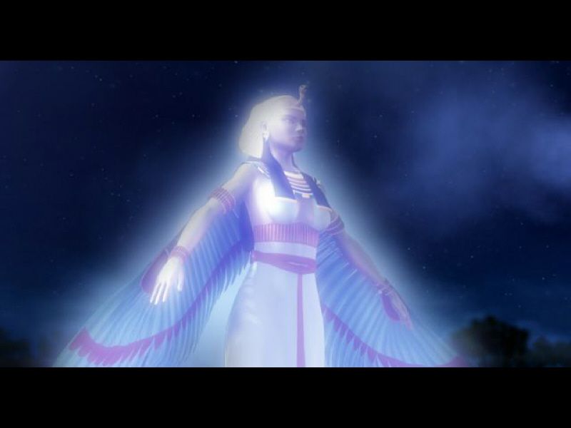The Egyptian Prophecy (Windows) screenshot: Goddess Isis