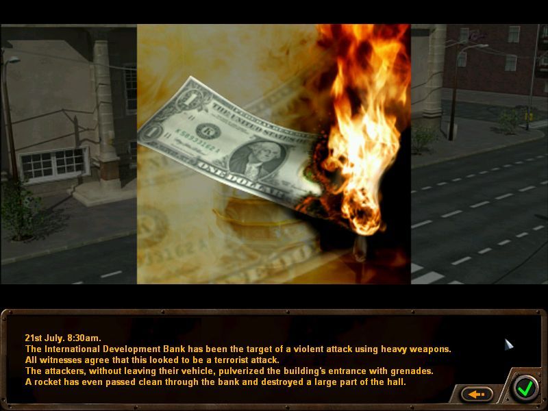 Emergency Fire Response (Windows) screenshot: Mission - the vault