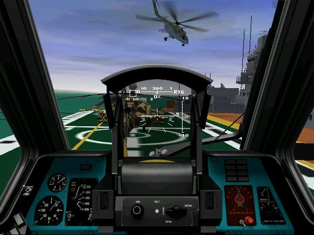 Enemy Engaged: Apache/Havoc (Windows) screenshot: Detailed cockpit