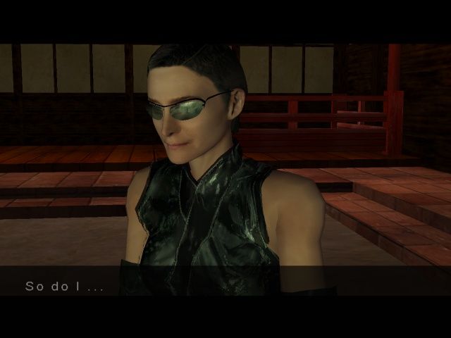 Enter the Matrix (Windows) screenshot: Trinity