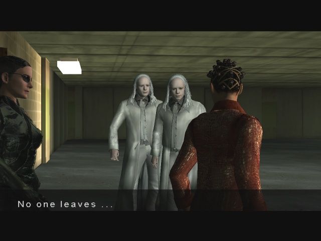 Enter the Matrix (Windows) screenshot: No one leaves