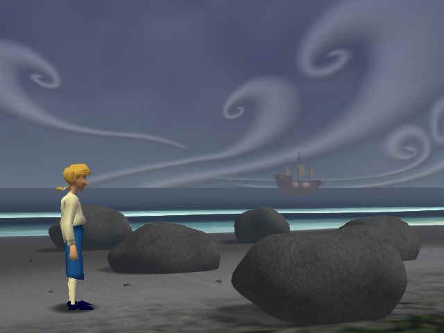 Escape from Monkey Island (Windows) screenshot: Where the hell is the treasure?
