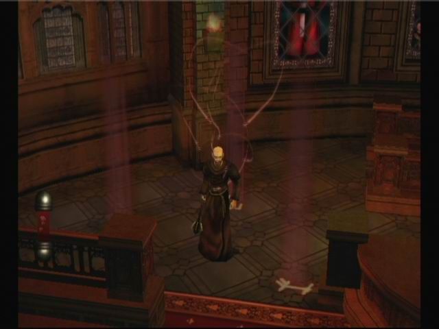 Eternal Darkness: Sanity's Requiem (GameCube) screenshot: Casting a spell