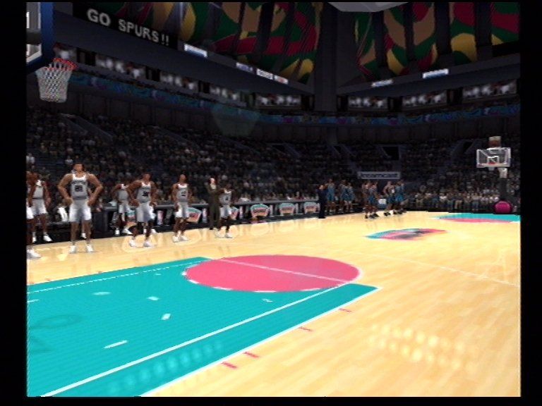 NBA 2K (Dreamcast) screenshot: Pre-match 1