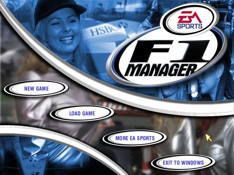 F1 Manager (Windows) screenshot: Main Menu