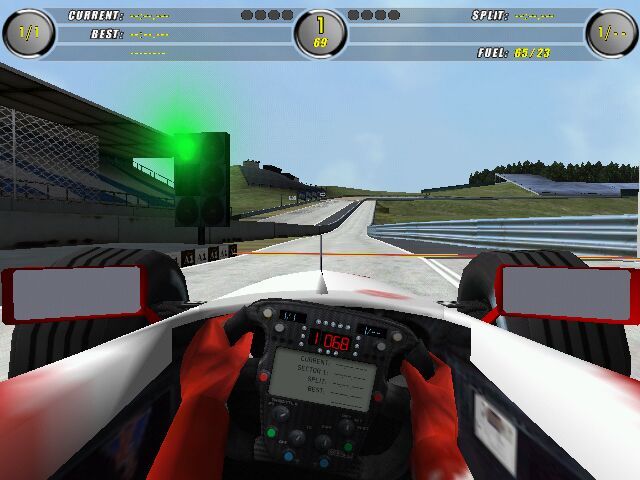 F1 2002 (Windows) screenshot: Yes! Green light