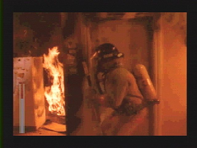 Fahrenheit (SEGA 32X) screenshot: Breaking in a Door