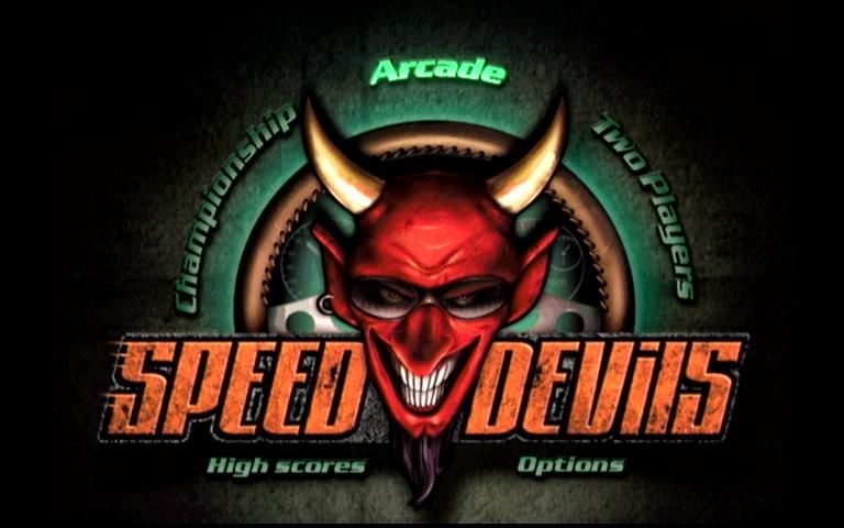 Speed Devils (Dreamcast) screenshot: Title Screen