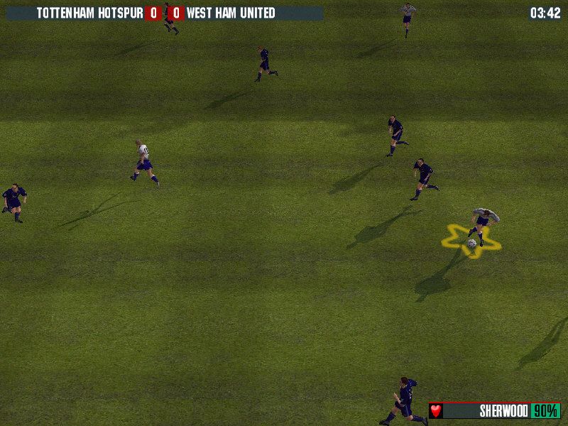 The F.A. Premier League Stars 2001 (Windows) screenshot: Ball skills