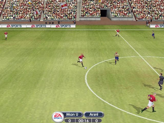 FIFA Soccer 2002: Major League Soccer (Windows) screenshot: First attack