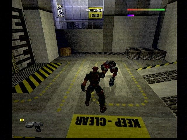 Fighting Force 2 (Dreamcast) screenshot: Bio Lab