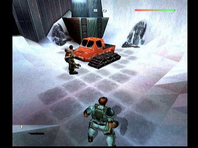 Fighting Force 2 (Dreamcast) screenshot: Arctic Base