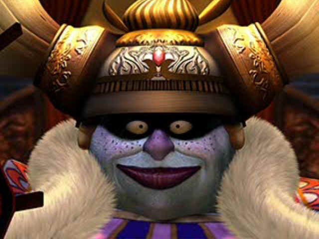 Final Fantasy IX (PlayStation) screenshot: Queen Brana... yuck!!!