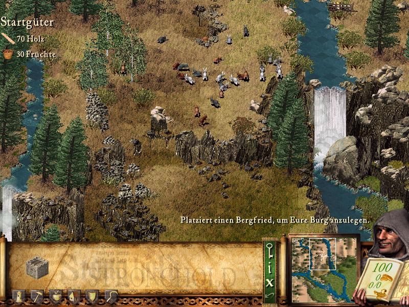 FireFly Studios' Stronghold (Windows) screenshot: So many animals!