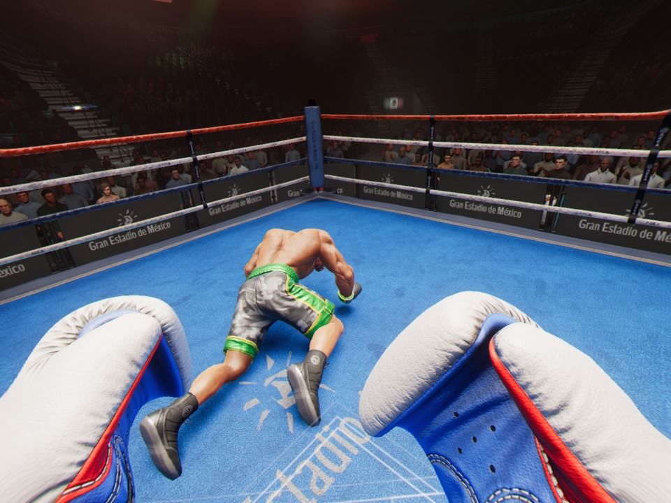 Creed: Rise to Glory (PlayStation 4) screenshot: Countdown from 10 gives knocked opponents a small amount of time to get back up and continue to fight