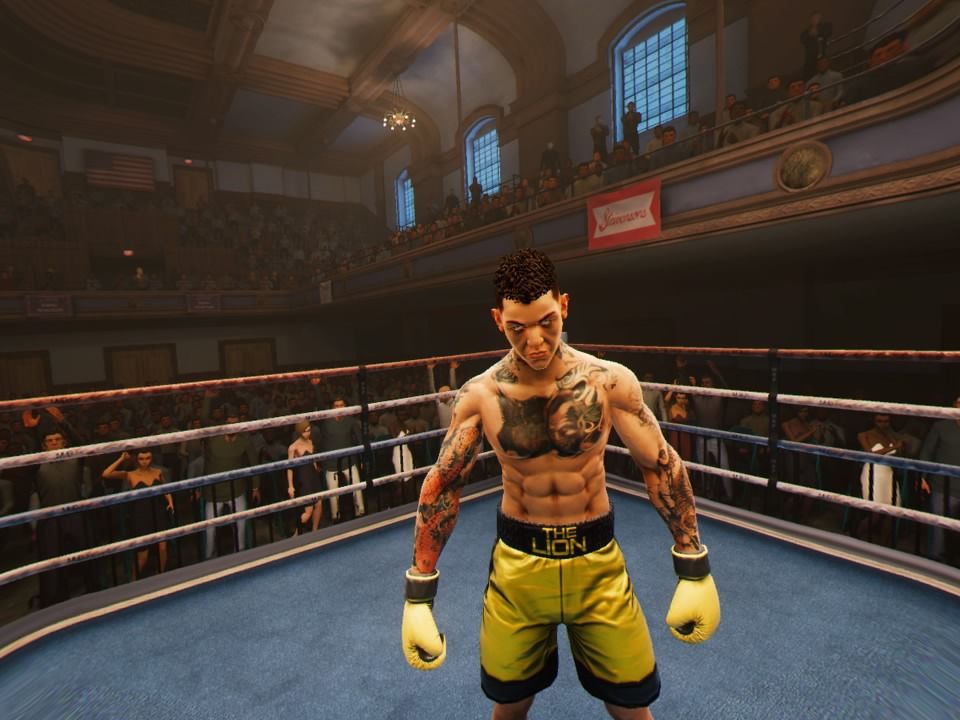 Creed: Rise to Glory (PlayStation 4) screenshot: Leo's looking angry and we didn't even start to exchange punches