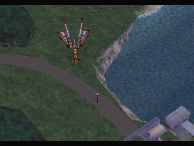 Final Fantasy VIII (Windows) screenshot: When on global map, you can save at any point.