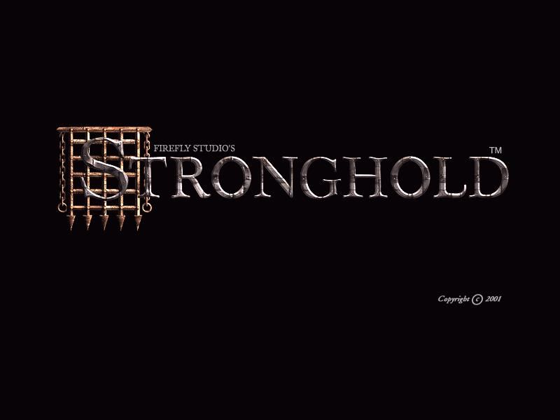 FireFly Studios' Stronghold (Windows) screenshot: Title screen
