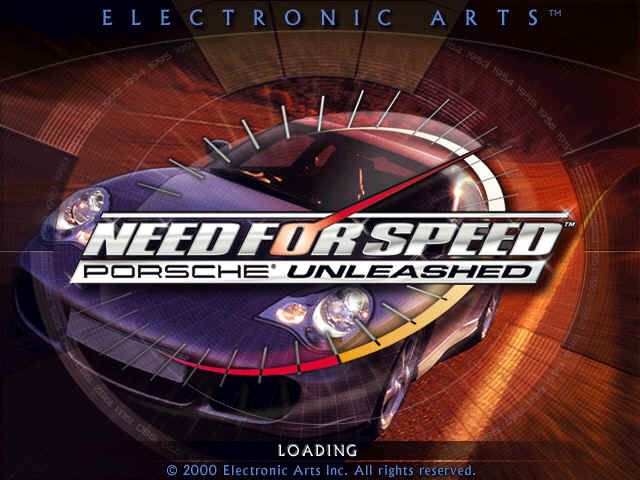 Need for Speed: Porsche Unleashed (Windows) screenshot: Intro Screen