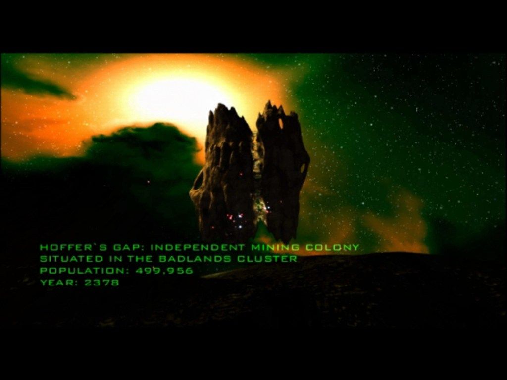 Independence War 2: Edge Of Chaos (Windows) screenshot: Intro sequence.