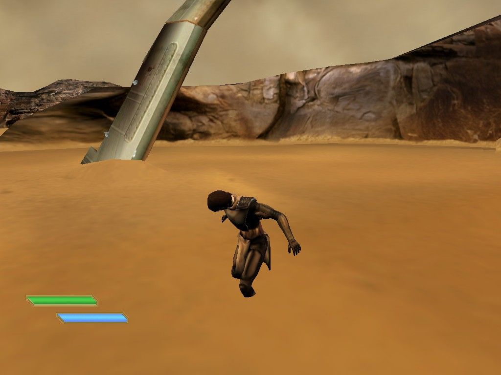 Frank Herbert's Dune (Windows) screenshot: Do we have balance problems? Or is this just jerky animation? We will never know...