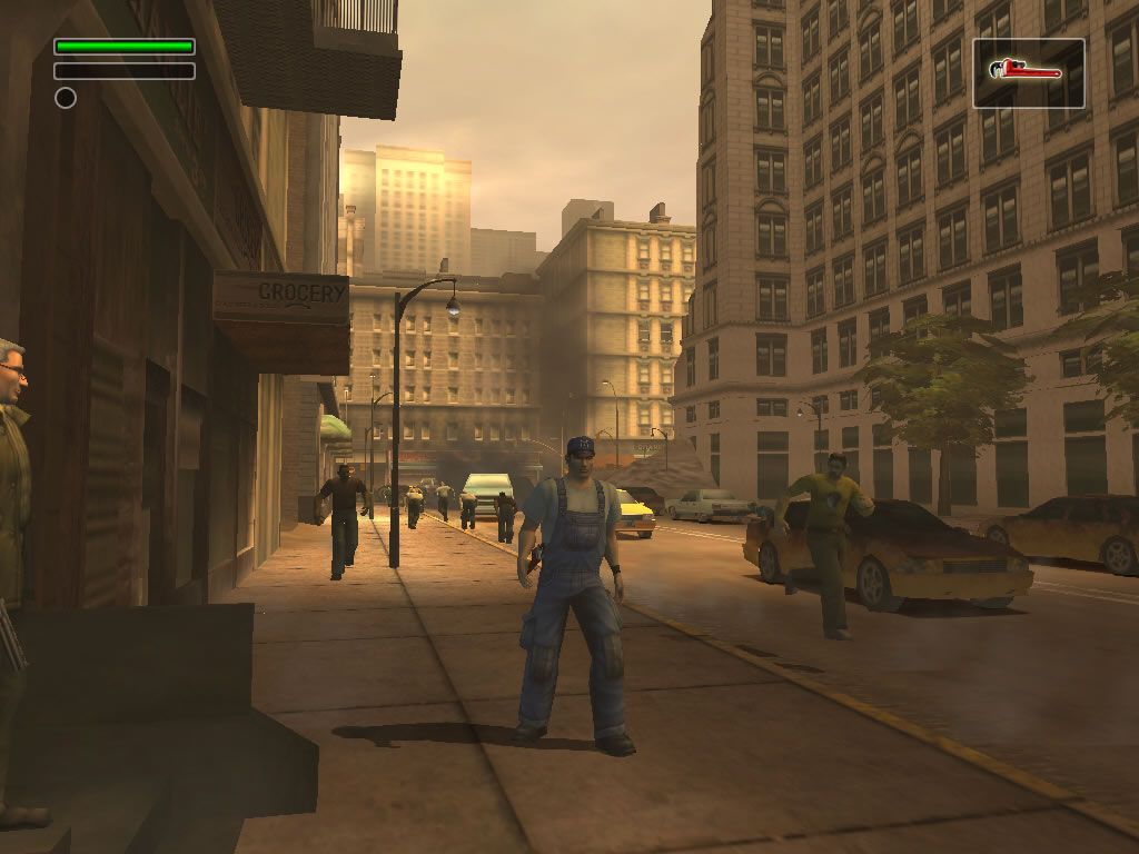 Freedom Fighters (Windows) screenshot: You play as a plumber wound up in a huge Russian invasion