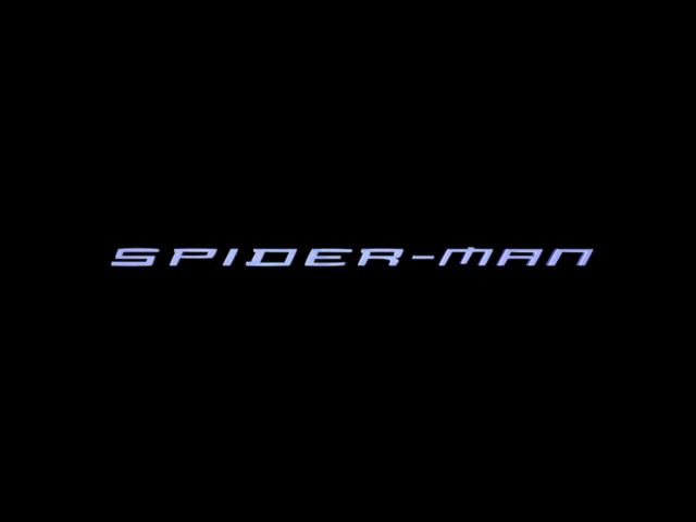 Spider-Man (Windows) screenshot: Title screen.