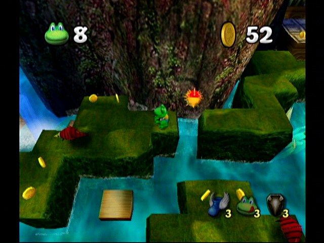 Frogger Beyond (GameCube) screenshot: The Rainforest