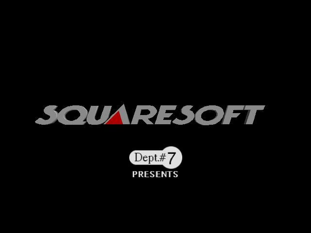 Front Mission: Alternative (PlayStation) screenshot: Squaresoft Logo