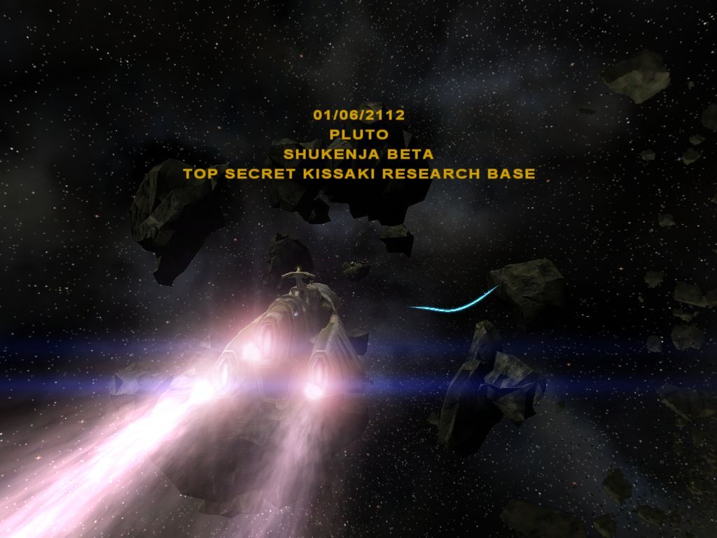 Nexus: The Jupiter Incident (Windows) screenshot: Mission Start, investigating an abandoned base.