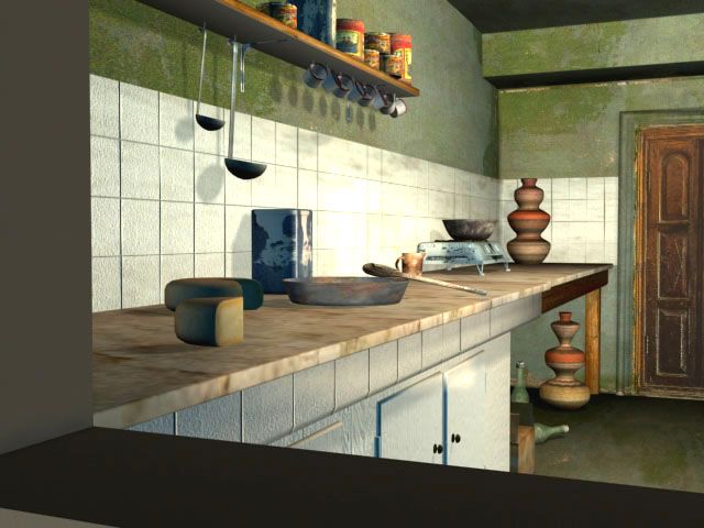 Road to India: Between Hell and Nirvana (Windows) screenshot: Nice kitchen...